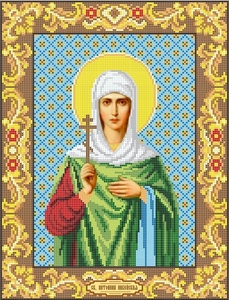 ИГ-4106 Святая Антонина Никейская 28х36 - Интернет-магазин товаров для вышивки бисером "Ручки Золотые", Ноябрьск