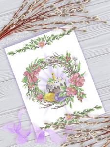 РПА3-025 Рушник Пасхальный 30х42 - Интернет-магазин товаров для вышивки бисером "Ручки Золотые", Ноябрьск