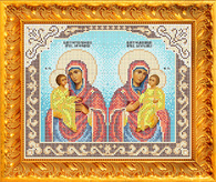 ИА4-136 Образ Пресвятой Богородицы Быстрослышащая и Быстроотвечающая 20х25 - Интернет-магазин товаров для вышивки бисером "Ручки Золотые", Ноябрьск