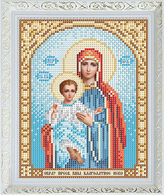 ИА5-133-1 Образ Пресвятой Богородицы Благодатное небо 13х17 - Интернет-магазин товаров для вышивки бисером "Ручки Золотые", Ноябрьск