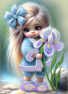 КА3-456 Очаровашка 28х39 - Интернет-магазин товаров для вышивки бисером "Ручки Золотые", Ноябрьск