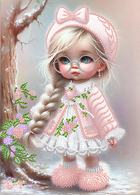 КА3-458 Скромняжка 28х39 - Интернет-магазин товаров для вышивки бисером "Ручки Золотые", Ноябрьск