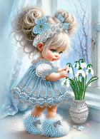 КА3-459 Милашка 28х39 - Интернет-магазин товаров для вышивки бисером "Ручки Золотые", Ноябрьск