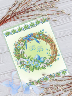 РПА3-029 Рушник Пасхальный 30х42 - Интернет-магазин товаров для вышивки бисером "Ручки Золотые", Ноябрьск