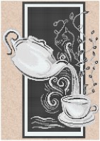Г-5201 Утренний чай 28,5х40,5  - Интернет-магазин товаров для вышивки бисером "Ручки Золотые", Ноябрьск