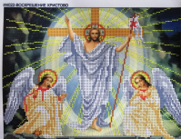 Ларкес И-4022 Воскрешение Христово 29х21 - Интернет-магазин товаров для вышивки бисером "Ручки Золотые", Ноябрьск