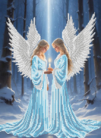 КА3-450 Молитва ангелов 29х40 - Интернет-магазин товаров для вышивки бисером "Ручки Золотые", Ноябрьск