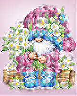 КА5-127 Ромашковый гномик 14х17,5 - Интернет-магазин товаров для вышивки бисером "Ручки Золотые", Ноябрьск