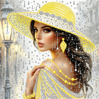 КВА3-058 Желтая жемчужина 26х26 - Интернет-магазин товаров для вышивки бисером "Ручки Золотые", Ноябрьск