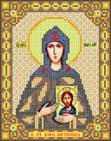 Ларкес И-5005 Св. Прп. Анфиса Мантинейская 13,5х17 - Интернет-магазин товаров для вышивки бисером "Ручки Золотые", Ноябрьск