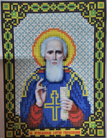Ларкес И-5072 Сергий Радонежский 13,5х18 - Интернет-магазин товаров для вышивки бисером "Ручки Золотые", Ноябрьск
