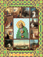 Ларкес И-5089 Серафим  Саровский 13,5х18  - Интернет-магазин товаров для вышивки бисером "Ручки Золотые", Ноябрьск