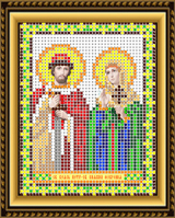 Ларкес И-6024 Петр и Феврония 9х12 - Интернет-магазин товаров для вышивки бисером "Ручки Золотые", Ноябрьск