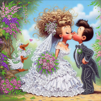 larkes. К-3721 Свадьба 26х26 - Интернет-магазин товаров для вышивки бисером "Ручки Золотые", Ноябрьск