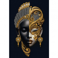 larkes. К-3732 Маска 1 26х38 - Интернет-магазин товаров для вышивки бисером "Ручки Золотые", Ноябрьск