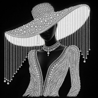 larkes. К-3734 Жемчужная 4 26х26 - Интернет-магазин товаров для вышивки бисером "Ручки Золотые", Ноябрьск