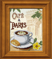 МА-007 Кофе в Париже 18х24 - Интернет-магазин товаров для вышивки бисером "Ручки Золотые", Ноябрьск
