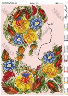 MikaA-2011 Душа цветов 27х39 - Интернет-магазин товаров для вышивки бисером "Ручки Золотые", Ноябрьск