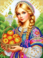 НИК 1523 Яблочный спас 30х40 - Интернет-магазин товаров для вышивки бисером "Ручки Золотые", Ноябрьск