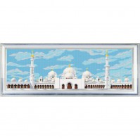 НИК 9679 Мечеть шейха Заида в Абу-Даби 25х65 - Интернет-магазин товаров для вышивки бисером "Ручки Золотые", Ноябрьск