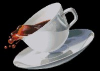 С-272 Чашка кофе 29х42  - Интернет-магазин товаров для вышивки бисером "Ручки Золотые", Ноябрьск