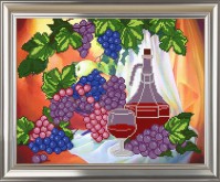 СЧ-772 Виноградное вино 26х34 - Интернет-магазин товаров для вышивки бисером "Ручки Золотые", Ноябрьск