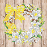 СПА3-001 Салфетка Пасхальная 29х29 - Интернет-магазин товаров для вышивки бисером "Ручки Золотые", Ноябрьск