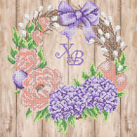 СПА3-004 Салфетка Пасхальная 29х29 - Интернет-магазин товаров для вышивки бисером "Ручки Золотые", Ноябрьск