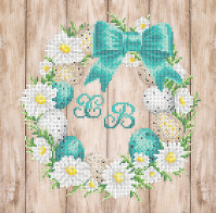 СПА3-006 Салфетка Пасхальная 29х29 - Интернет-магазин товаров для вышивки бисером "Ручки Золотые", Ноябрьск