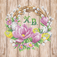 СПА3-007 Салфетка Пасхальная 29х29 - Интернет-магазин товаров для вышивки бисером "Ручки Золотые", Ноябрьск