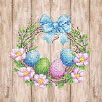 СПА3-008 Салфетка Пасхальная 29х29 - Интернет-магазин товаров для вышивки бисером "Ручки Золотые", Ноябрьск