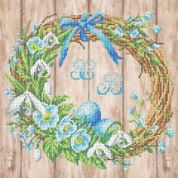 СПА3-009 Салфетка Пасхальная 29х29 - Интернет-магазин товаров для вышивки бисером "Ручки Золотые", Ноябрьск