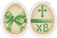 ЗА5-008 Пасхальное яйцо заготовка для изготовления игрушки 6х8 - Интернет-магазин товаров для вышивки бисером "Ручки Золотые", Ноябрьск