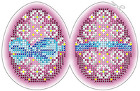 ЗА5-038 Пасхальное яйцо 6х8 - Интернет-магазин товаров для вышивки бисером "Ручки Золотые", Ноябрьск