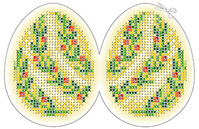 ЗА5-041 Пасхальное яйцо 6х8 - Интернет-магазин товаров для вышивки бисером "Ручки Золотые", Ноябрьск