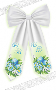 БП-029 Бант Пасхальный 11х140 - Интернет-магазин товаров для вышивки бисером "Ручки Золотые", Ноябрьск
