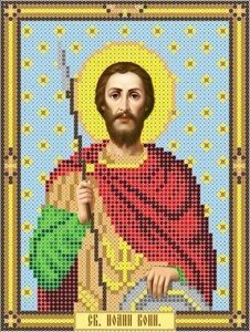 ИГ-144 Святой Иоанн Воин 13х17 - Интернет-магазин товаров для вышивки бисером "Ручки Золотые", Ноябрьск