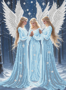 КА3-449 Рождественская молитва 29х40 - Интернет-магазин товаров для вышивки бисером "Ручки Золотые", Ноябрьск