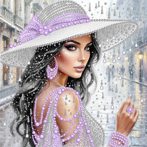 КВА3-056 Лиловая жемчужина 26х26 - Интернет-магазин товаров для вышивки бисером "Ручки Золотые", Ноябрьск