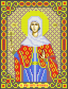 Ларкес И-5015 Св. Мученица Злата Могленская 13,5х17,5  - Интернет-магазин товаров для вышивки бисером "Ручки Золотые", Ноябрьск