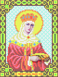 Ларкес И-5049 Св. Равноапостольная Княжна Елена 13,5х18 - Интернет-магазин товаров для вышивки бисером "Ручки Золотые", Ноябрьск