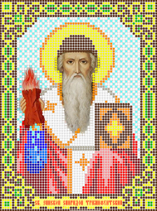 Ларкес И-5065 Спиридон Тримифунтский 13,5х18  - Интернет-магазин товаров для вышивки бисером "Ручки Золотые", Ноябрьск