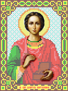 Ларкес И-5096 Пантелеймон 13,5х18 - Интернет-магазин товаров для вышивки бисером "Ручки Золотые", Ноябрьск