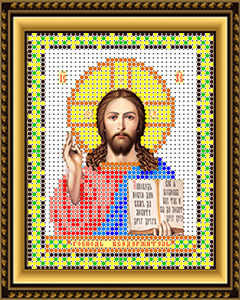 Ларкес И-6001 Господь Вседержитель 9х12 - Интернет-магазин товаров для вышивки бисером "Ручки Золотые", Ноябрьск