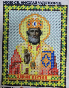 Ларкес И-6080 Николай Чудотворец 9х12 - Интернет-магазин товаров для вышивки бисером "Ручки Золотые", Ноябрьск