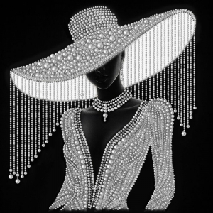 larkes. К-3734 Жемчужная 4 26х26 - Интернет-магазин товаров для вышивки бисером "Ручки Золотые", Ноябрьск