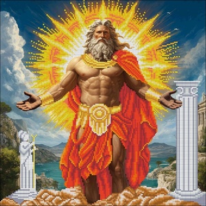 НИК 1518 Солнце 40х40 - Интернет-магазин товаров для вышивки бисером "Ручки Золотые", Ноябрьск