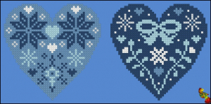 ПК5(и)-5092 Ёлочная игрушка Хрустальное сердечко 10,5х11  - Интернет-магазин товаров для вышивки бисером "Ручки Золотые", Ноябрьск