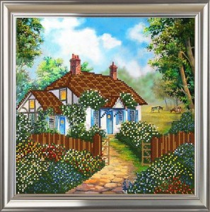 СЧ-749 Домик. 26х26 - Интернет-магазин товаров для вышивки бисером "Ручки Золотые", Ноябрьск