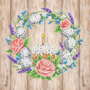 СПА3-010 Салфетка Пасхальная 29х29 - Интернет-магазин товаров для вышивки бисером "Ручки Золотые", Ноябрьск